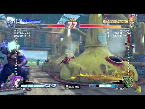 SSF4 AE Oni (Wildcat815) vs Dhalsim (Hidecchi0) Japanese Ranking Match