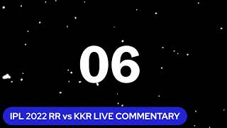 IPL 2022 - RR vs KKR - Live Commentary Tamil