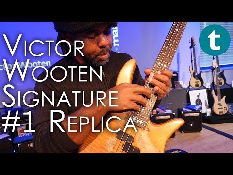 Victor Wooten Signature Fodera aged by Sandberg #1 Bass | Short Demo