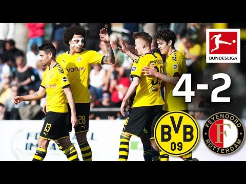 Borussia Dortmund vs. Feyenoord Rotterdam 4-2 Highlights - First BVB Win This Year