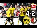 Borussia Dortmund vs. Feyenoord Rotterdam 4-2 Highlights - First BVB Win This Year