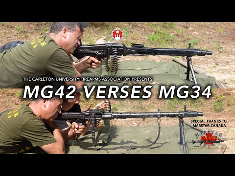 MG42 vs MG34 - Maschinengewehr Comparison