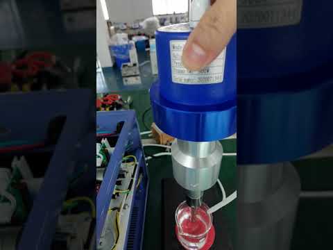 ultrasonic homogenizer test