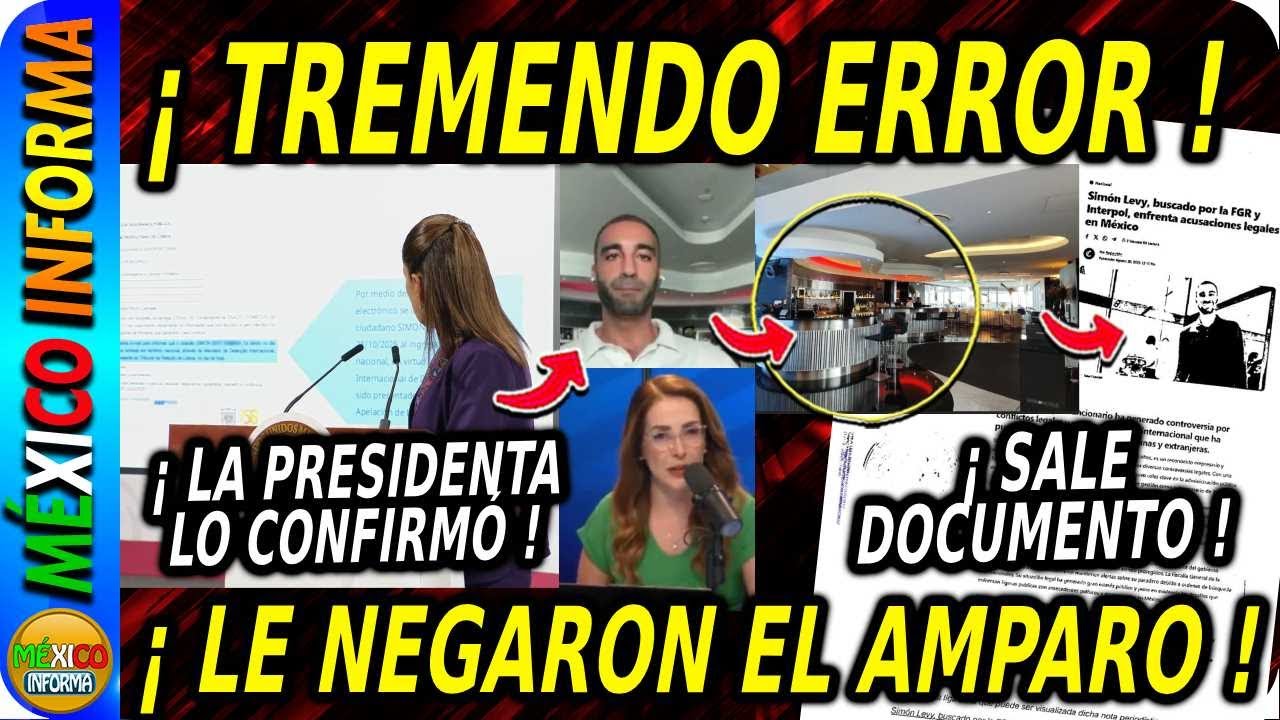 DE ÚLTIMA HORA. LE LLEGÓ EL AGUA AL CUELLO. FATAL ERROR DE LEVY. CHAYOTEROS SE REVUELCAN.