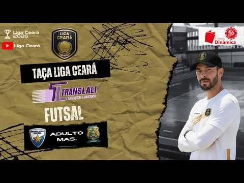 Estadual Liga Ceará Translali Futsal 2026: Estrelados 🆚 Guaiuba - Adulto Masculino