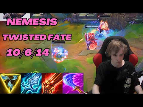 NEMESIS PLAYS TWISTED FATE VS GRAGAS MID |EUW CHALLENGER PATCH 13.11|[League of Legends]FullGameplay
