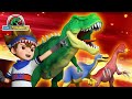 🦖DinoTrainers | Best Dino Training with Ritchie & T rex, Therizinosaurus, Corythosaurus | Cartoon