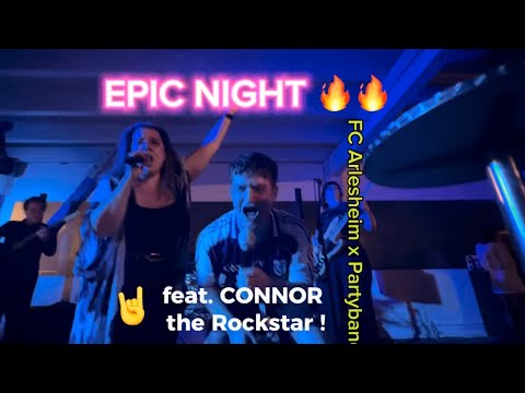 FC Arlesheim sings along mit Flugmodus & Conor!🎶 Liveband Party in Switzerland mit Megastimmung🇨🇭⚽️