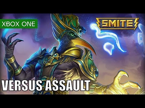 SMITE Gameplay Xbox One Assault Versus as Thoth - Behind my glyph of pain