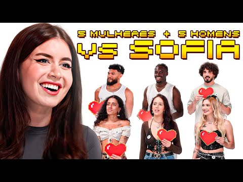 5 MULHERES + 5 HOMENS vs SOFIA SANTINO ft. DOARDA E CICLOPIN -  PODPAQUERA #3