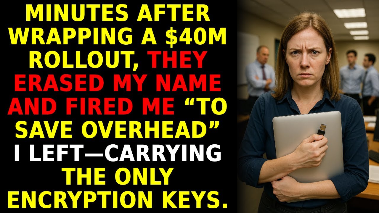 They Fired Me After a $40M Success—So I Locked the Vault and Watched It Burn 🔥💼