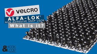 Non-Adhesive ALFA-LOK® Self-Engaging Mushroom Fastener