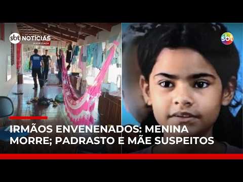 Mãe e padrasto são investigados após morte de criança por suspeita de envenenamento | #SBTNotícias
