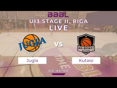 BC Kutaisi 2013 vs Jugla 2013 | BBBL U13 | Stage II