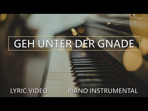 Geh unter der Gnade - Segenslied zum Mitsingen - Piano Instrumental Cover - Manfred Siebald