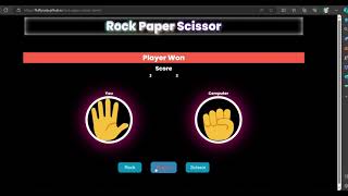 Download the video "Rock Paper Scissor made with #html #css #javascript"