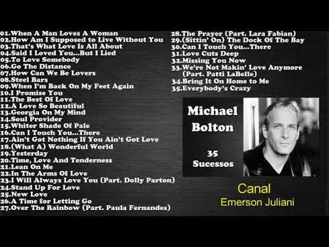 MichaelBolton - 35 Sucessos - Best Love Songs Michael Bolton 2022 ????