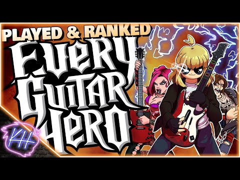 I Played and Ranked EVERY Guitar Hero