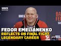 Fedor Emelianenko Reflects On Final Fight, Legendary Career | Bellator 290 | MMA Fighting