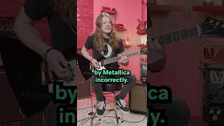 Learn how to play Battery by Metallica the right way with Cooper! ? #metallica #battery #lesson