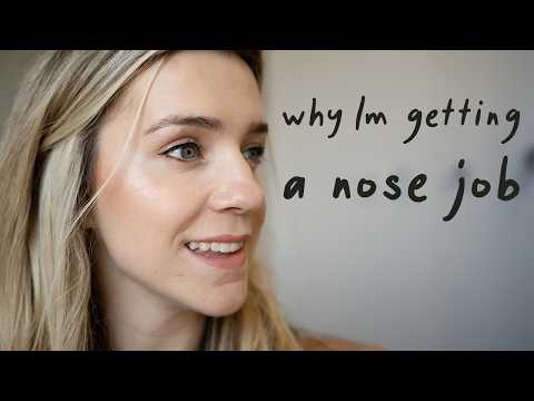 I'm getting a nose job. let's talk about it.