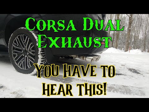 Tahoe 5.3L Stock Exhaust to Corsa Cat Back Dual Exhaust Sound Install