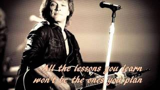 Bon Jovi Walk Like A Man Lyrics