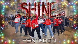 Download lagu [KPOP IN PUBLIC | CHRISTMAS VER.] PENTAGON (펜타곤) - SHINE | Dance Cover by Haze Crew from Barcelona mp3