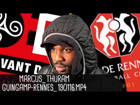 MARCUS THURAM RÉAGIT APRÈS GUINGAMP - RENNES (2-1) / Ligue 1 - 16 janvier 2019