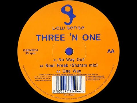 Three'N One  – One Way  (Low Sense / Low Spirit UK Ltd ) °ZEITLOCH-CLASSICS°