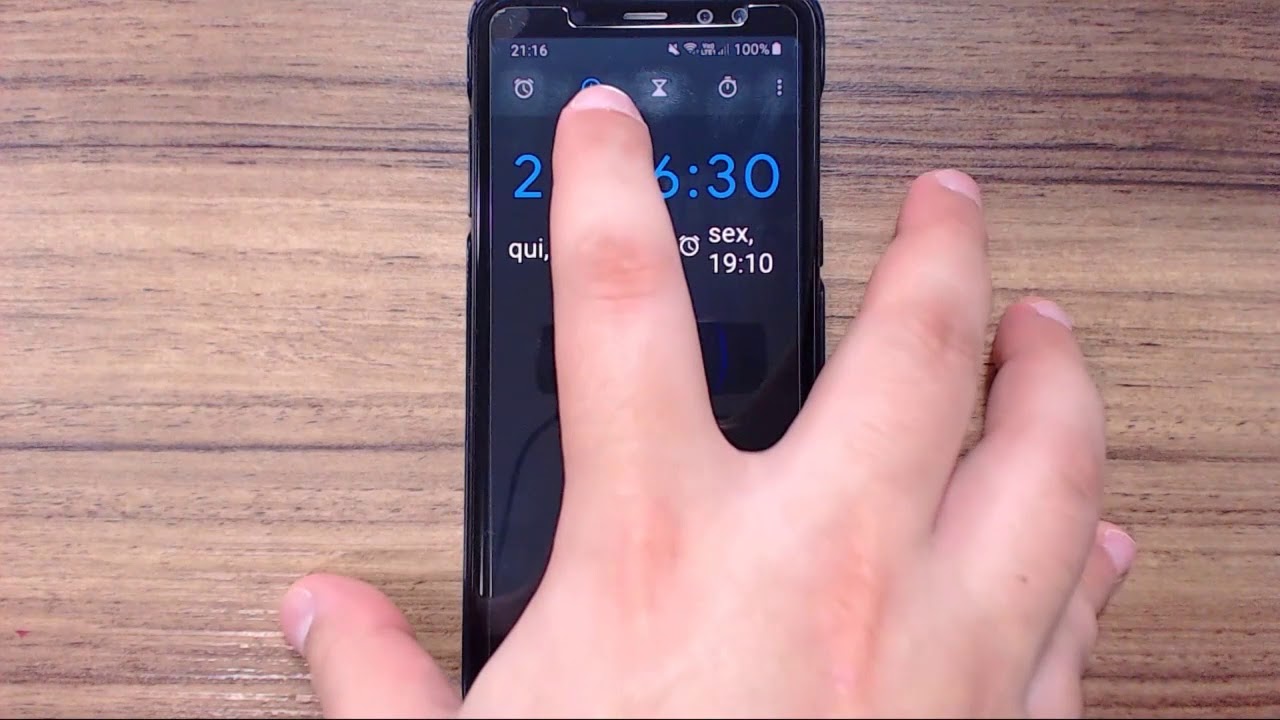 COMO USAR O DESPERTADOR DO SEU CELULAR