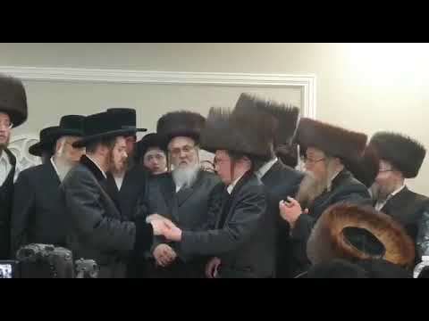 Sadigura Rebbe Dances At Pshevorsk Wedding - Sivan 5782