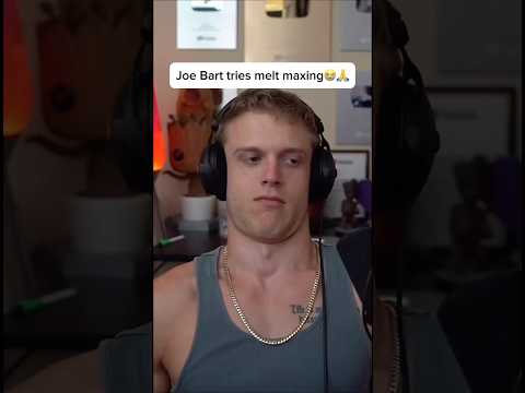 Joe Bart tries melt maxing😭🙏 || Joe Bartolozzi