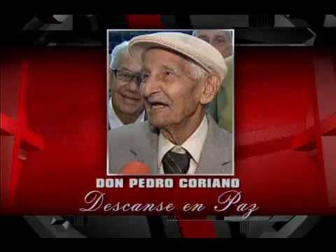 SuperXclusivo 10/1/12 - Fallece a Don Pedro Coriano del 'El Gallito Ya No Pique'