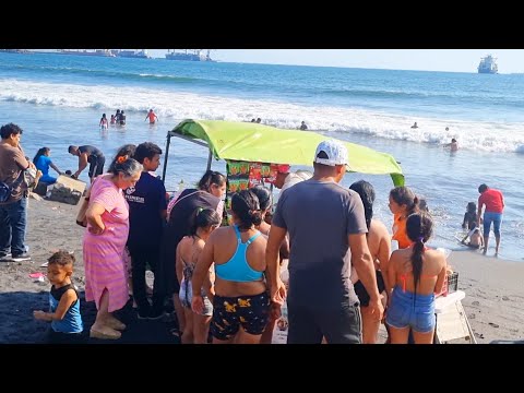 PLAYA ACAJUTLA SONSONATE #playaacajutla #sonsonatecity #song #elsalvador #turismo #viral 