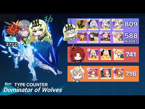 Snake eats wolf~ Andrius Type Counter EX Abyss Compilation | RedLotus 377 D