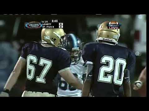 St. Pius vs. Lovett - Sept. 21, 2012
