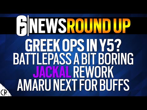 Jackal Rework, Battle Pass, Buff & Nerfs - 6News Round Up - Tom Clancy's Rainbow Six Siege
