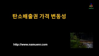 탄소배출권 시장 제대로 알기 프로젝트 5편: 탄소배출권 변동성 산정