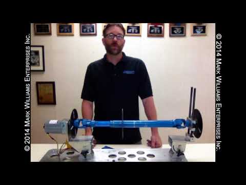 Driveshaft angles - A common cause of vibrations.