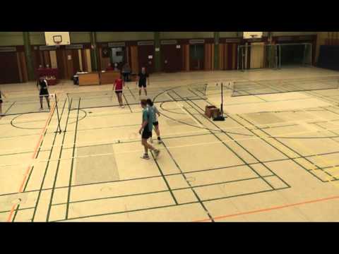 Badminton Troisdorf Smash 2011 - Finale Mixed A  - 1. Satz