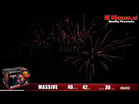 Vuurwerk - Massive - 06450 | CAT F2 | El Blanco Quality Fireworks