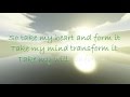 Take My Life - Scott Underwood w/lyrics