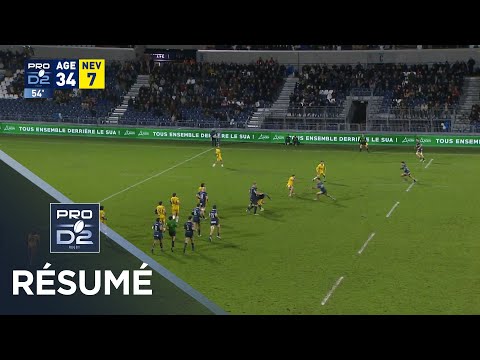 PRO D2 Saison 2025-2026 J19 - Résumé SU Agen - USON Nevers
