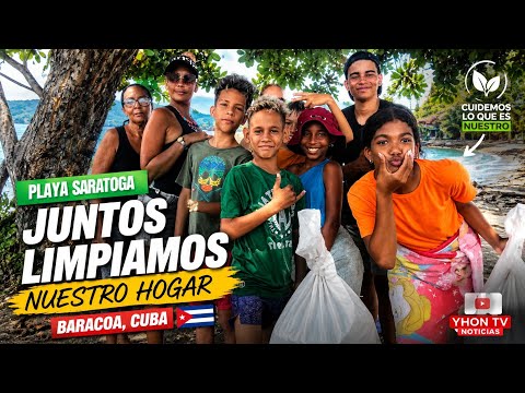 LIMPIE UNA PLAYA EN BARACOA GUANTÁNAMO CUBA y esto pasó