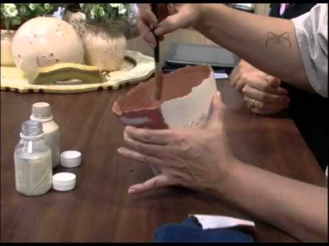 Mulher.com 27/07/2012 Vera Bugrin - Técnica provençal de revelação em cerâmica 02