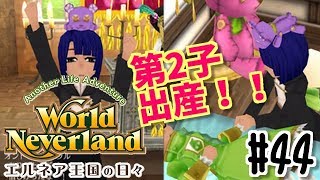 第２子出産！！ワールド・ネバーランド エルネア王国の日々第３章 実況プレイ！#44　World Neverland: Elnea Kingdom