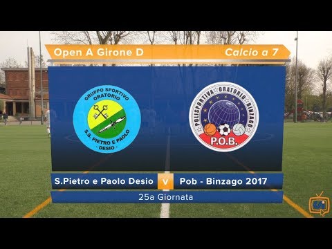 Sintesi S.Pietro e Paolo Desio - Pob - Binzago 2017