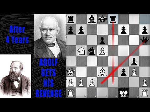 Wilhelm Steinitz Destroyed in 24 Moves│Steinitz vs Anderssen 1866│BMwM