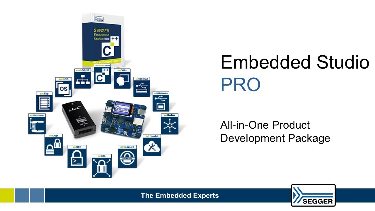 Embedded Studio PRO: All-in-One Product Development Package
